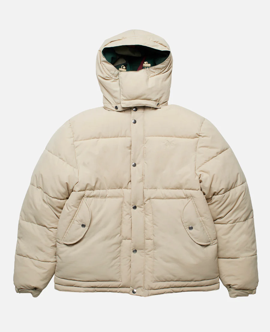 byParra Trees In Wind Puffer Jacket Beige closed